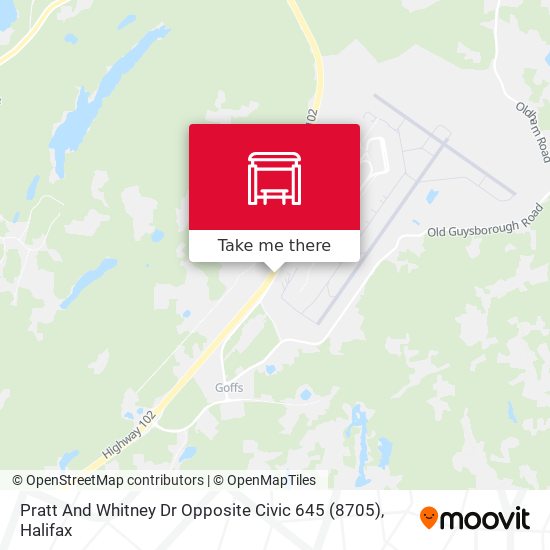 Pratt And Whitney Dr Opposite Civic 645 (8705) map