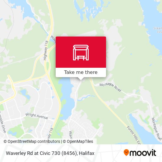 Waverley Rd at Civic 730 (8456) map