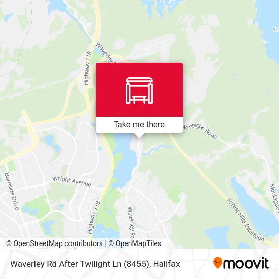 Waverley Rd After Twilight Ln (8455) map