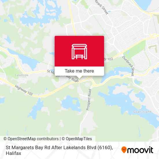 St Margarets Bay Rd After Lakelands Blvd (6160) plan