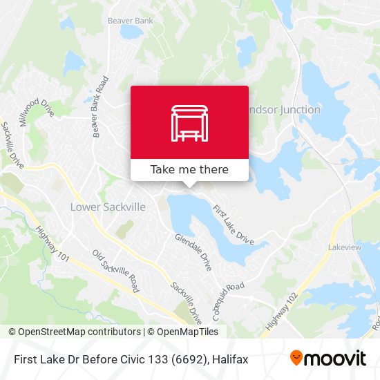 First Lake Dr Before Civic 133 (6692) map
