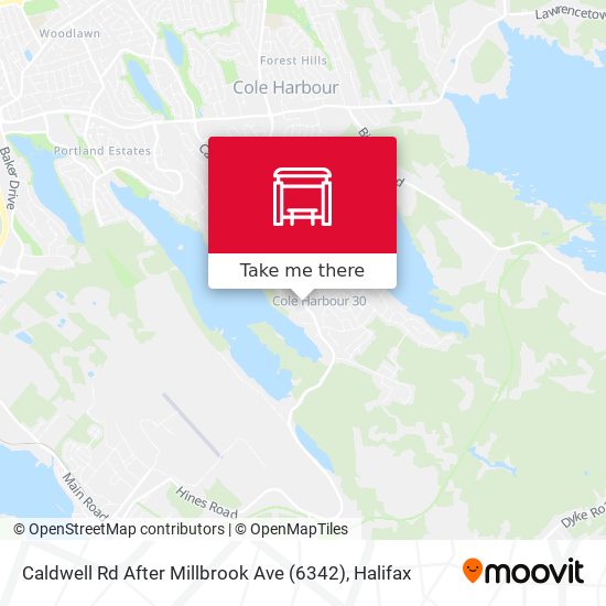 Caldwell Rd After Millbrook Ave (6342) map