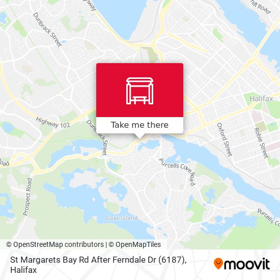 St Margarets Bay Rd After Ferndale Dr (6187) map