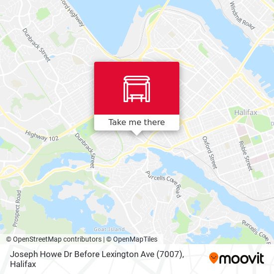 Joseph Howe Dr Before Lexington Ave (7007) map