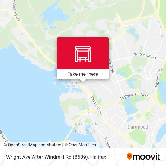 Wright Ave After Windmill Rd (8609) map
