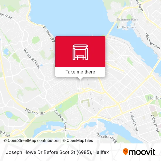 Joseph Howe Dr Before Scot St (6985) map