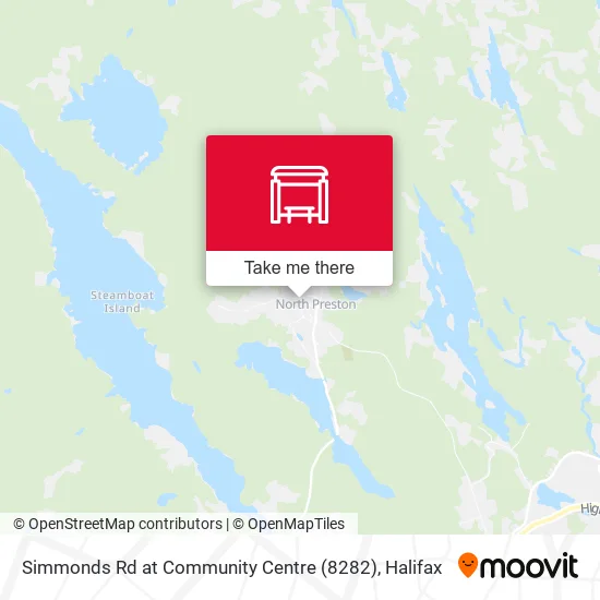 Simmonds Rd at Community Centre (8282) map