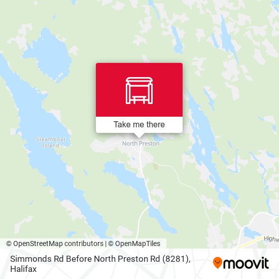 Simmonds Rd Before North Preston Rd (8281) map