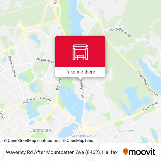 Waverley Rd After Mountbatten Ave (8462) map
