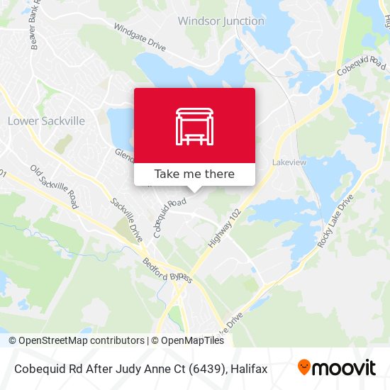 Cobequid Rd After Judy Anne Ct (6439) map
