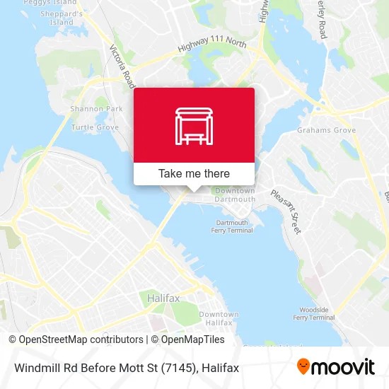 Windmill Rd Before Mott St (7145) map