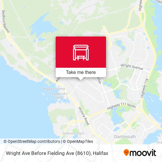 Wright Ave Before Fielding Ave (8610) map