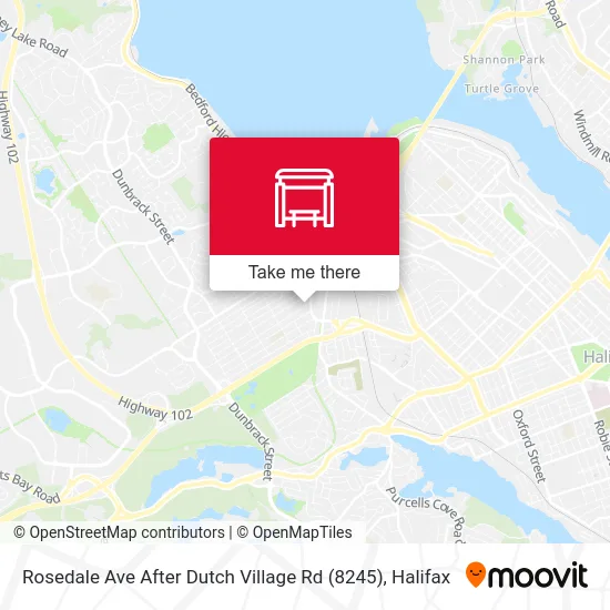 Rosedale Ave After Dutch Village Rd (8245) map