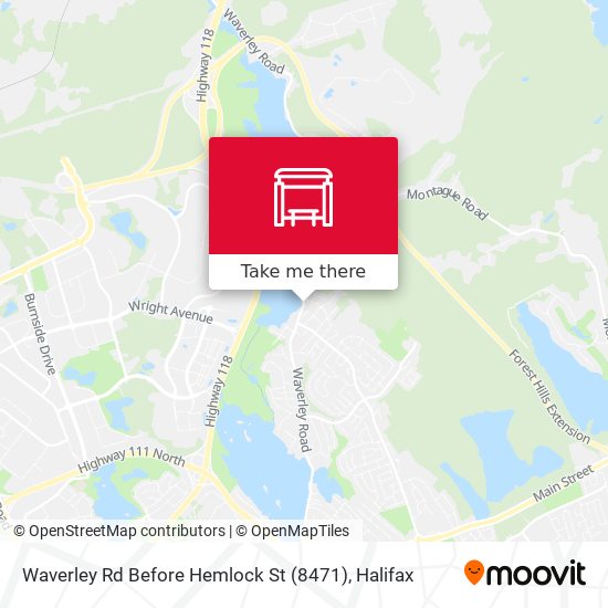 Waverley Rd Before Hemlock St (8471) plan