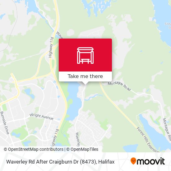 Waverley Rd After Craigburn Dr (8473) map
