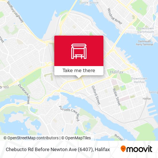 Chebucto Rd Before Newton Ave (6407) plan