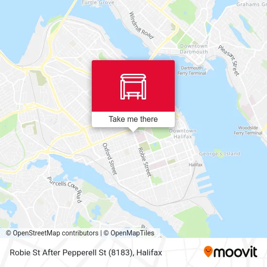 Robie St After Pepperell St (8183) map