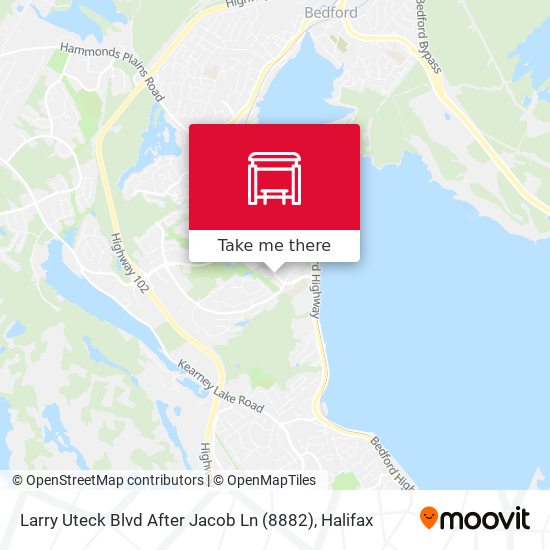 Larry Uteck Blvd After Jacob Ln (8882) map