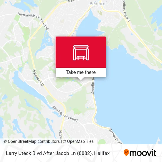 Larry Uteck Blvd After Jacob Ln (8882) map