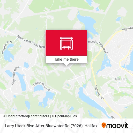 Larry Uteck Blvd After Bluewater Rd (7026) map