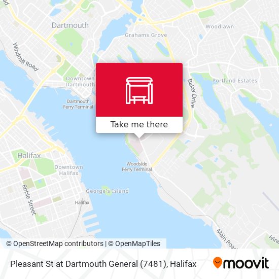 Pleasant St at Dartmouth General (7481) plan