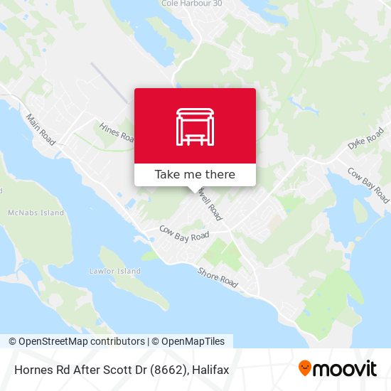 Hornes Rd After Scott Dr (8662) map