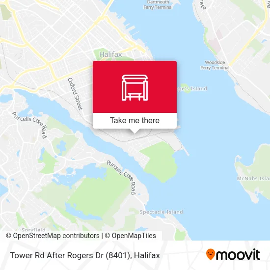 Tower Rd After Rogers Dr (8401) map