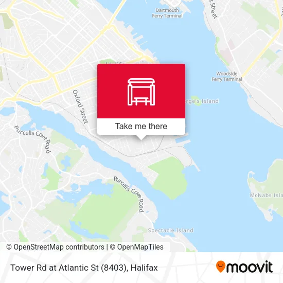 Tower Rd at Atlantic St (8403) map
