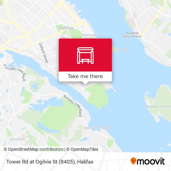 Tower Rd at Ogilvie St (8405) map