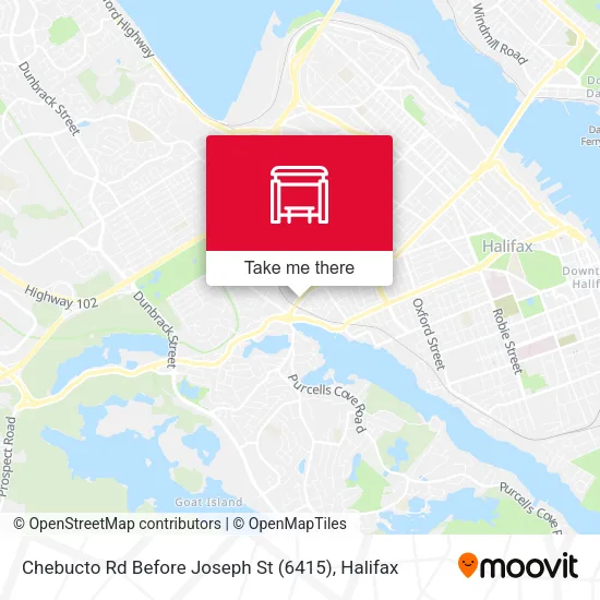 Chebucto Rd Before Joseph St (6415) plan