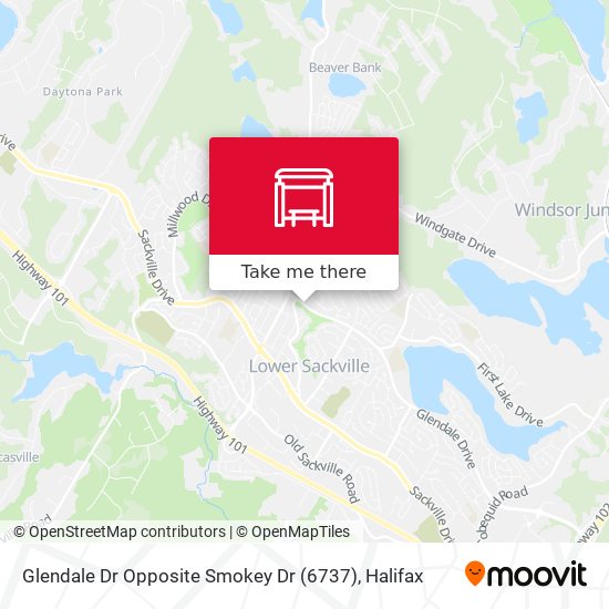 Glendale Dr Opposite Smokey Dr (6737) map