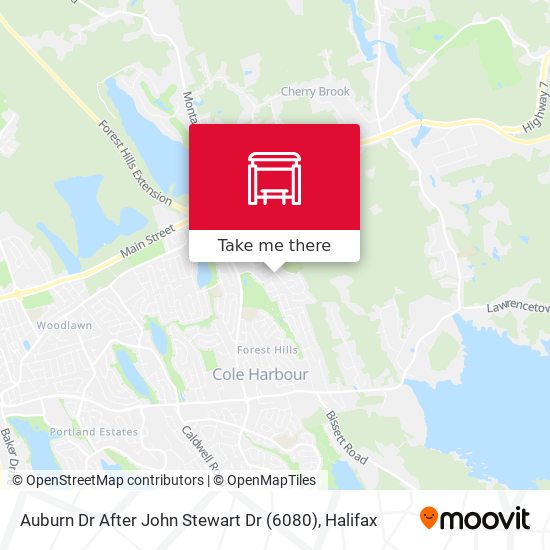 Auburn Dr After John Stewart Dr (6080) map