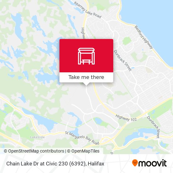 Chain Lake Dr at Civic 230 (6392) map