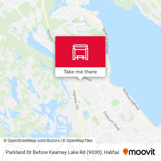 Parkland Dr Before Kearney Lake Rd (9030) map
