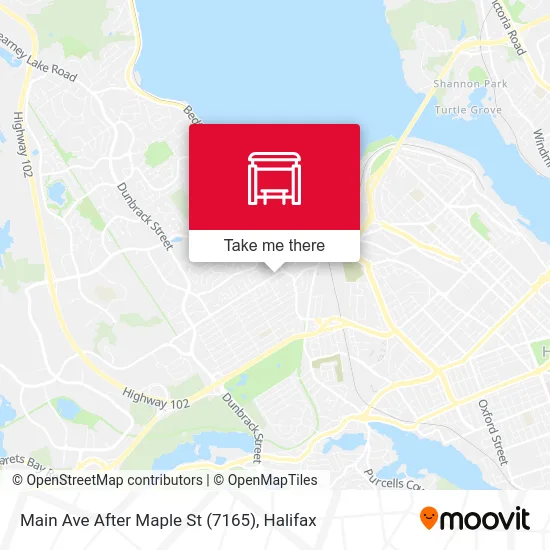 Main Ave After Maple St (7165) map