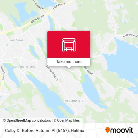 Colby Dr Before Autumn Pl (6467) map