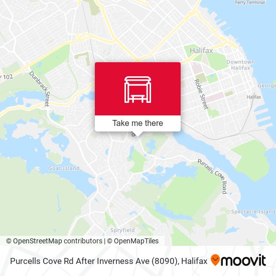 Purcells Cove Rd After Inverness Ave (8090) plan