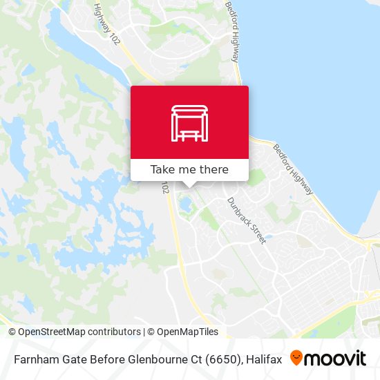 Farnham Gate Before Glenbourne Ct (6650) map