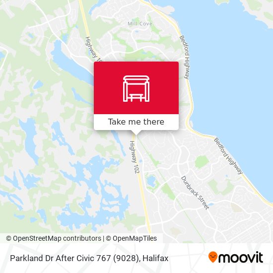 Parkland Dr After Civic 767 (9028) map