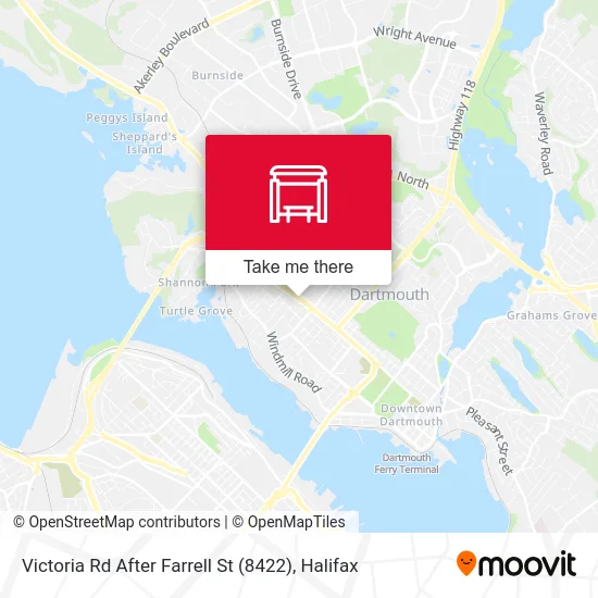 Victoria Rd After Farrell St (8422) map