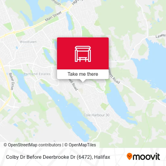 Colby Dr Before Deerbrooke Dr (6472) map