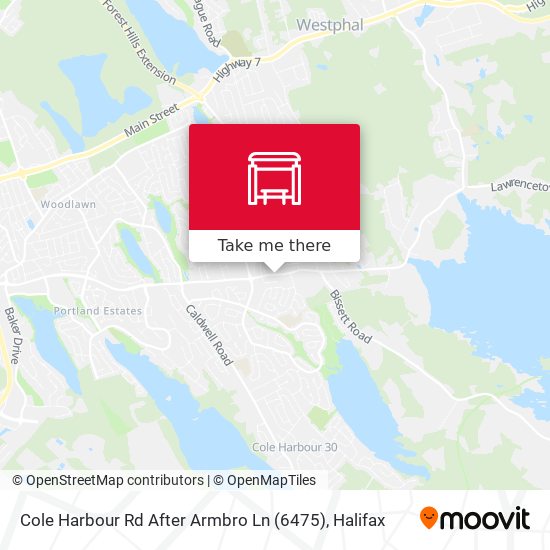 Cole Harbour Rd After Armbro Ln (6475) plan