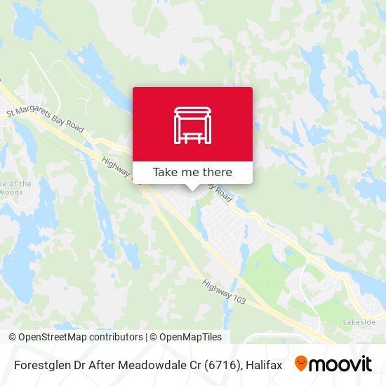 Forestglen Dr After Meadowdale Cr (6716) map