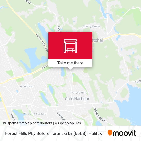 Forest Hills Pky Before Taranaki Dr (6668) plan