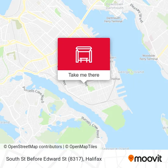 South St Before Edward St (8317) map