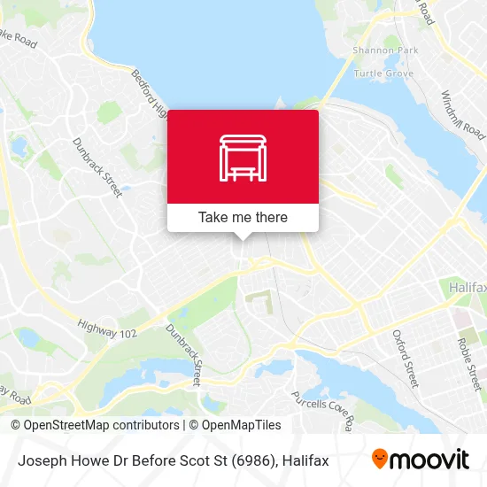 Joseph Howe Dr Before Scot St (6986) map