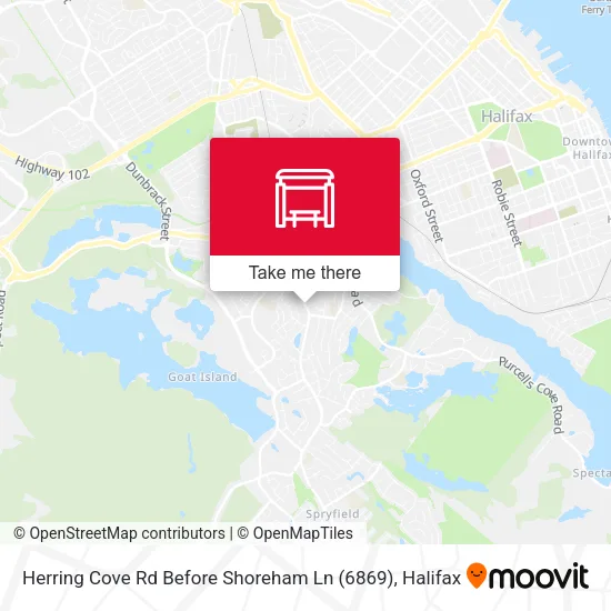 Herring Cove Rd Before Shoreham Ln (6869) map
