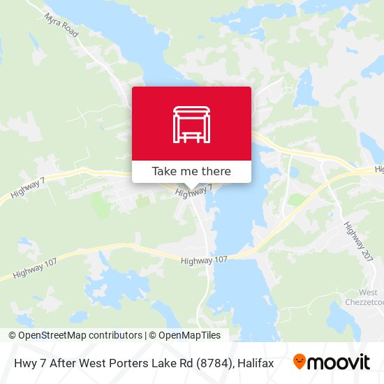 Hwy 7 After West Porters Lake Rd (8784) plan