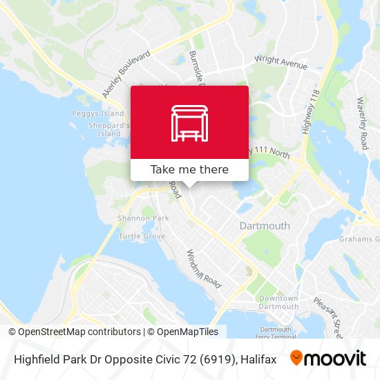 Highfield Park Dr Opposite Civic 72 (6919) map