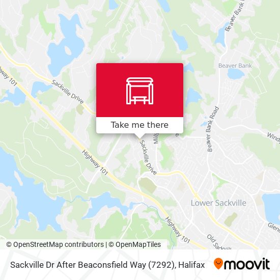 Sackville Dr After Beaconsfield Way (7292) map